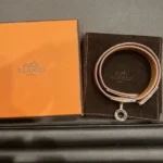 エルメス　ケリー　レザーブレスレット